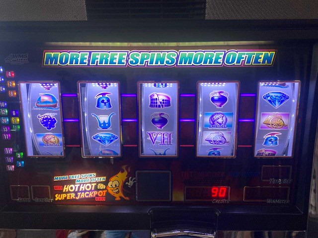 Wms - golden chariots - speelautomaat - afbeelding 9 van  10