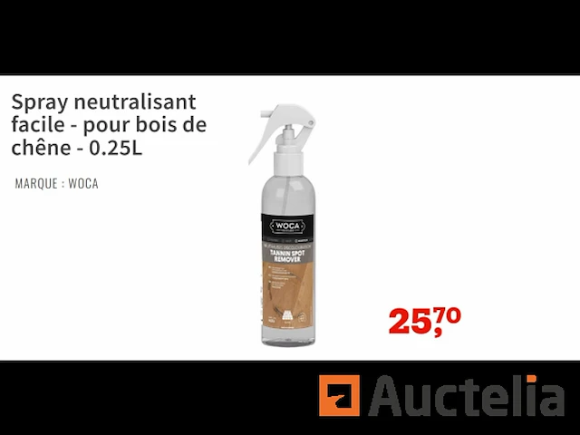 Woca easy neutralizer voor zwarte tanion vlekken 250 ml - afbeelding 1 van  1