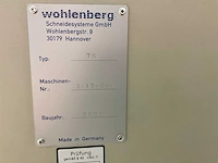 Wohlenberg 76 snijmachine - afbeelding 5 van  18