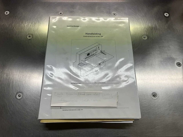 Wohlenberg 76 snijmachine - afbeelding 7 van  18