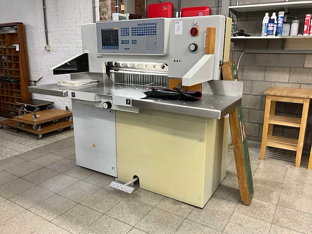Wohlenberg 76 snijmachine - afbeelding 1 van  18