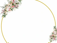 Wokceer 2,2 m gouden ballonnenboog - afbeelding 1 van  4