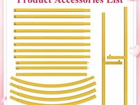 Wokceer 6.6 ft achtergrondstandaard - afbeelding 3 van  4