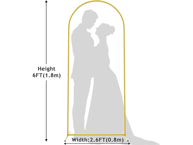 Wokceer achtergrond voor bruiloft - afbeelding 2 van  4