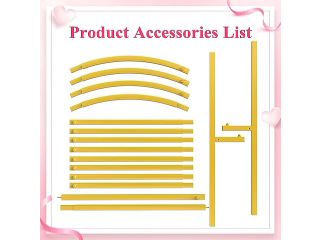 Wokceer achtergrond voor bruiloft - afbeelding 3 van  4