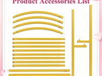 Wokceer achtergrond voor bruiloft - afbeelding 3 van  4