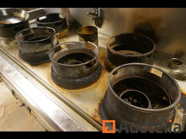 Wokfornuis in inox - afbeelding 5 van  5