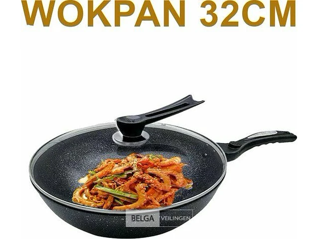 Wokpan 32cm - afbeelding 1 van  5