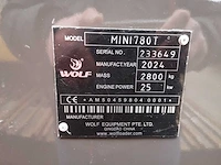 Wolf - mini780t - shovel - 2024 - afbeelding 51 van  55