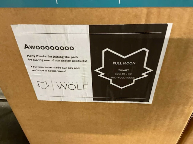 Wolf full moon tafellamp (4x) - afbeelding 3 van  4
