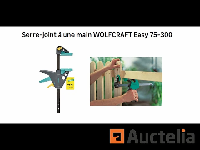 Wolfcraft easy 75-300 klem - afbeelding 2 van  3