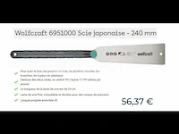 Wolfcraft japanse zaag 6951000 - afbeelding 1 van  1