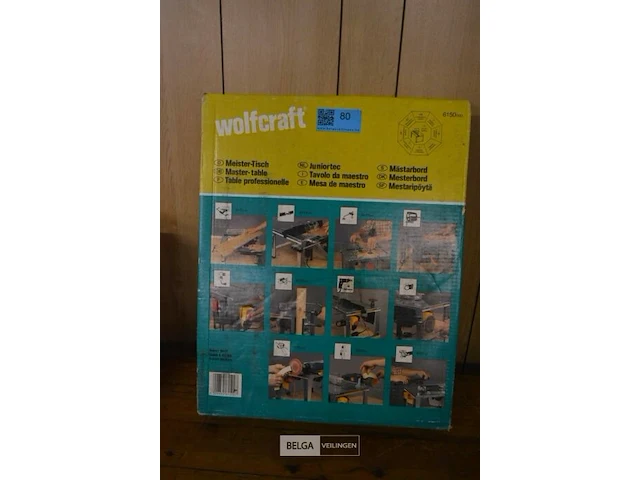 Wolfcraft professionele werktafel en toebehoren - afbeelding 1 van  5
