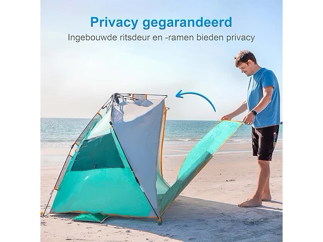 Wolfwise easy up strandtent - afbeelding 5 van  7