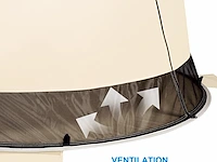 Wolfwise strandtent (beige) - afbeelding 5 van  6