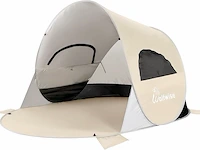 Wolfwise strandtent (beige) - afbeelding 1 van  6