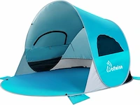 Wolfwise strandtent (beige/grijs) - afbeelding 1 van  5