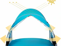 Wolfwise strandtent (beige/grijs) - afbeelding 4 van  5