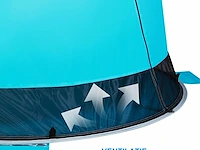 Wolfwise strandtent (blauw/grijs) - afbeelding 2 van  5