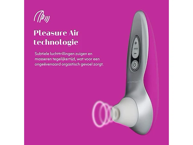 Womanizer pro 40 intiem speeltje met 6 intensiteitsniveaus - afbeelding 4 van  5