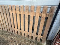 Wooden garden fence (40x) - afbeelding 4 van  6