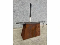 Woodhead mobiele buitenkachel bbq - afbeelding 9 van  16