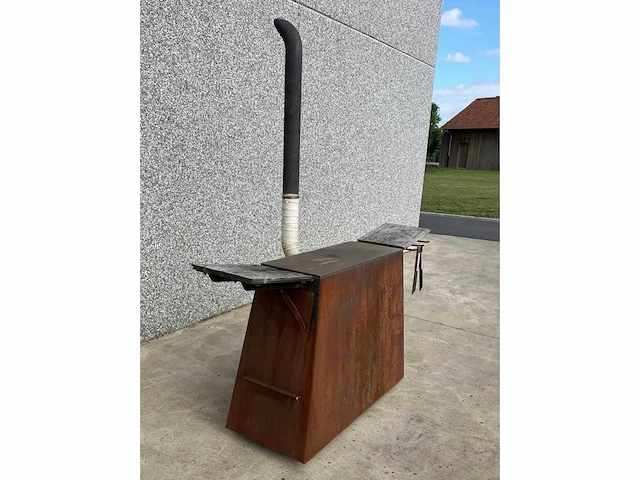 Woodhead mobiele buitenkachel bbq - afbeelding 10 van  16