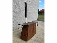 Woodhead mobiele buitenkachel bbq - afbeelding 10 van  16