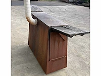 Woodhead mobiele buitenkachel bbq - afbeelding 12 van  16