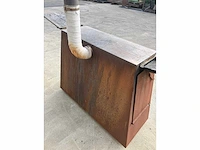 Woodhead mobiele buitenkachel bbq - afbeelding 13 van  16