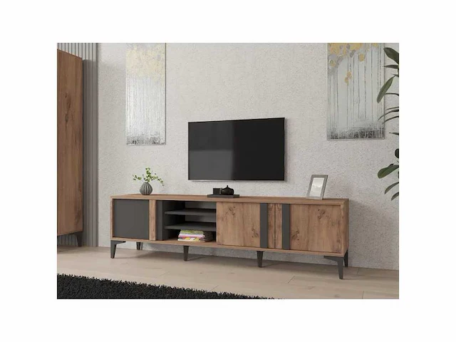 Woonkamer meubelset - atlantic pine & charcoal grey - afbeelding 2 van  11