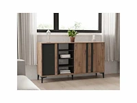 Woonkamer meubelset - atlantic pine & charcoal grey - afbeelding 8 van  11