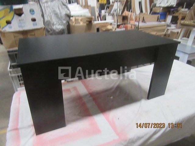 Woonkamer zwarte tafel (was te zien) - afbeelding 1 van  4