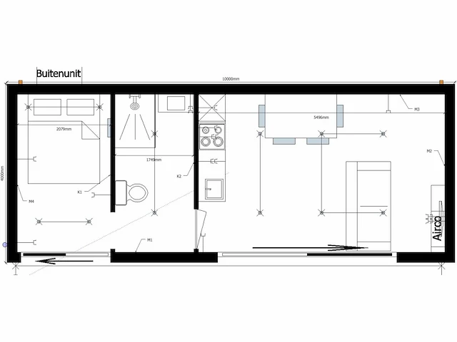 Woon/kantoor unit - afbeelding 9 van  18