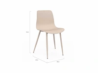 Woonstoelen (kleurenmix) - (x6) - afbeelding 6 van  8