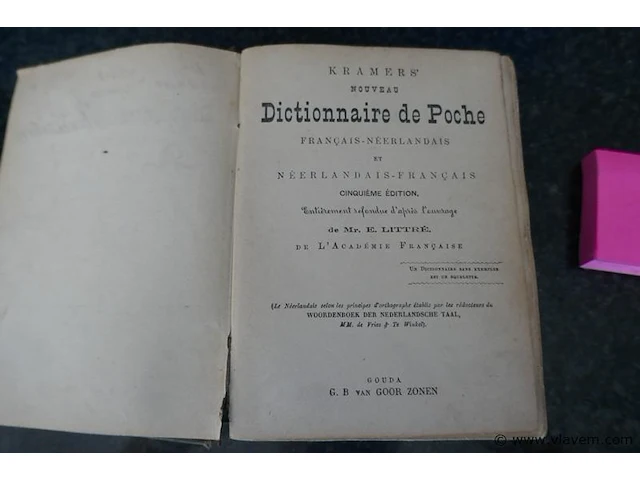 Woordenboek kramers - afbeelding 1 van  1