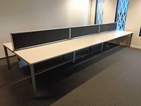 Workbench steelcase (6 persoons) - afbeelding 3 van  3