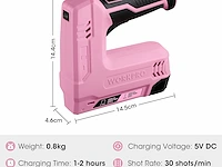 Workpro draadloze nietmachine - afbeelding 2 van  5