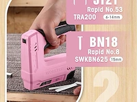 Workpro draadloze nietmachine - afbeelding 5 van  5