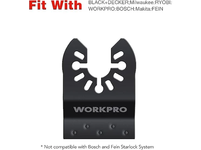 Workpro multifunctionele gereedschapsschijven - afbeelding 2 van  7