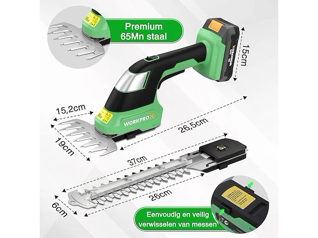 Workpro x grasschaar - afbeelding 2 van  3