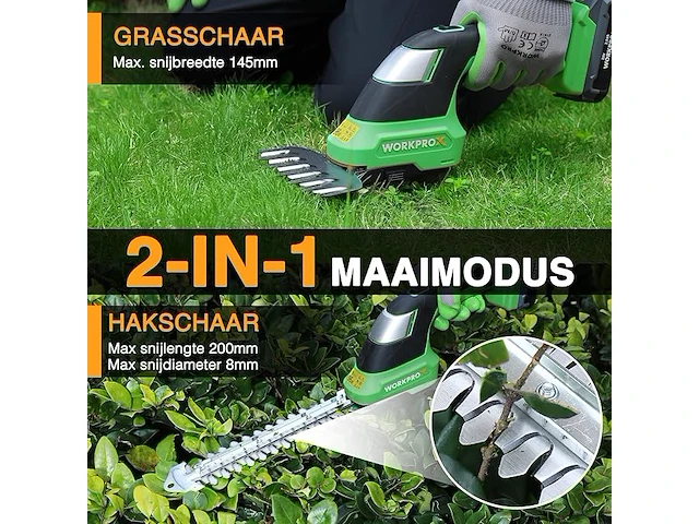 Workpro x grasschaar - afbeelding 3 van  3