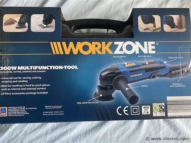 Workzone multitool - afbeelding 1 van  2