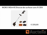 Worx 20v worx wg441e 4-in-1 draadloze reiniger - afbeelding 1 van  7