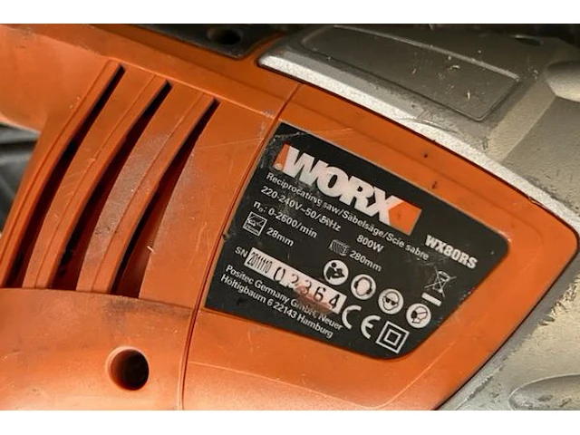 Worx decoupeerzaag - afbeelding 2 van  2
