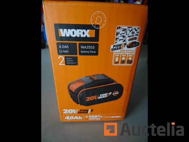 Worx wa3553 batterij - afbeelding 1 van  4