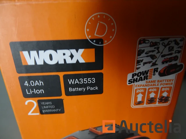 Worx wa3553 batterij - afbeelding 2 van  4