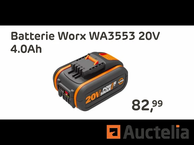 Worx wa3553 batterij - afbeelding 4 van  4