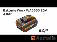 Worx wa3553 batterij - afbeelding 4 van  4
