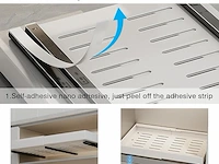 Wqu uittrekbare kastorganizer (zwart) - afbeelding 2 van  5